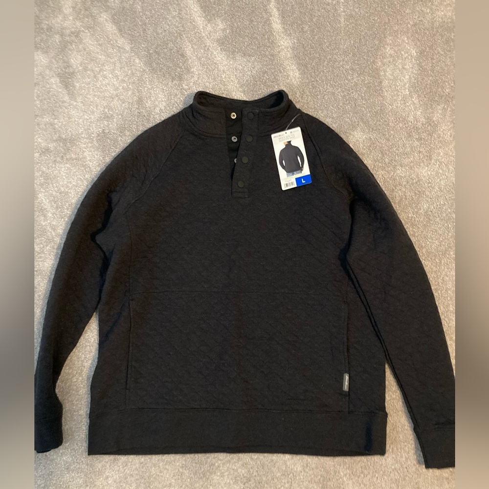 Eddie Bauer quilted sweater - NWT